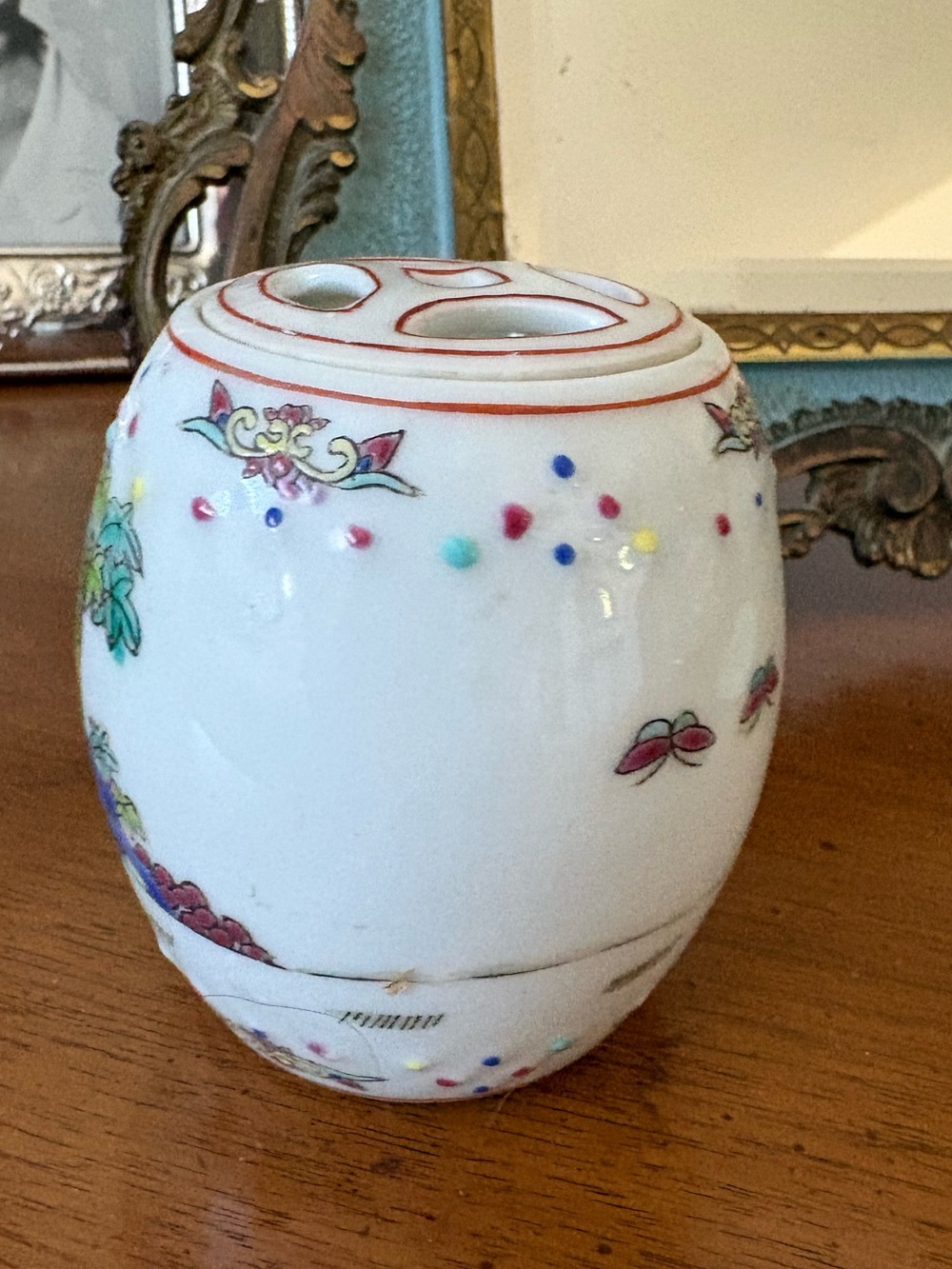 Mini Asian Cachepot / Garden Stool - Picture 7 of 10